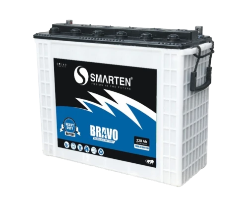 Smarten Bravo Series 220ah 12v Tubular Battery 2200
